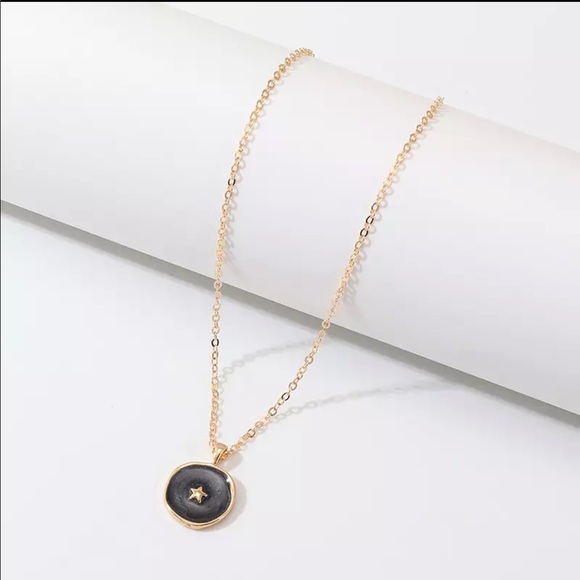 3/$30 RESTOCKED! Star Moon Lightening Round Pendant Necklace Boho Cute - Picture 8 of 10